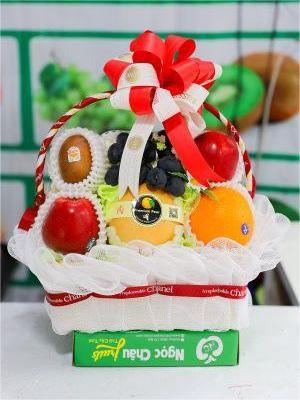 Cách làm giỏ hoa quả đơn giản